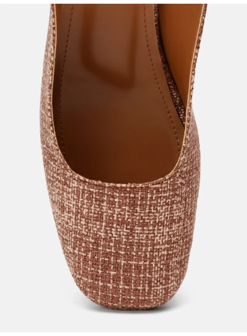 ZORIWORLD Brown Zoriworld Jane Brown Heels 2.5 Heel Rubber Sole for Women | Best Price UAE